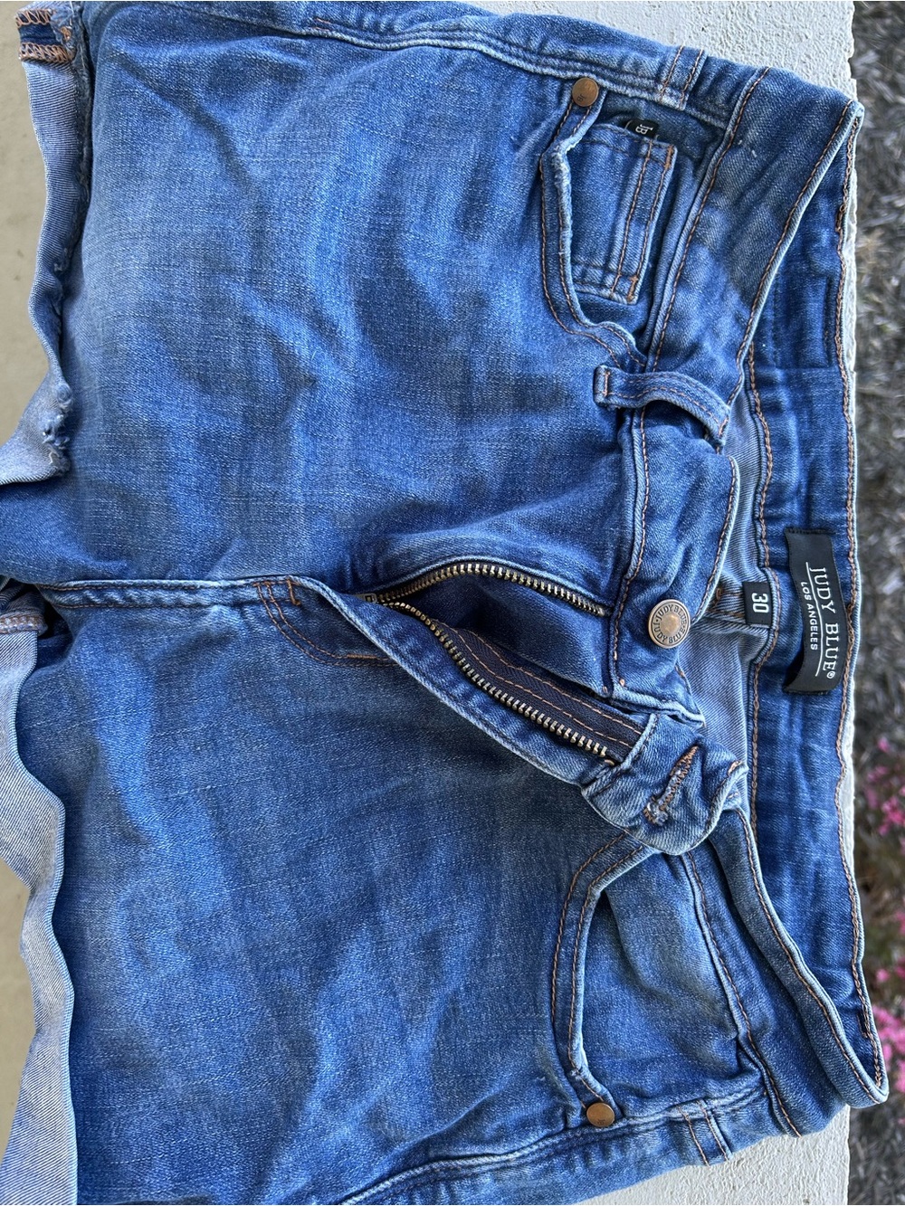 Judy Blue Blue Denim Jean Shorts